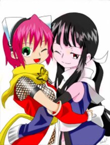 Izuna and Shino (Colored)