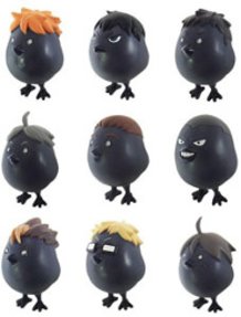 Color-Colle Series Haikyu!! (Karasu Ver.) Trading Mascots