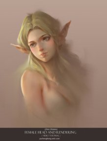 Elf portrait ( video tutorial )