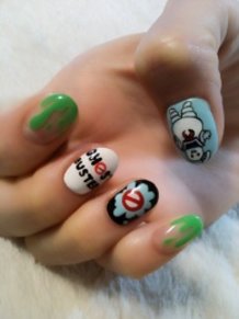 Ghostbusters Nail Art!!