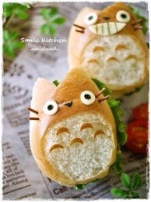 My Neighbor Totoro Roll Sandwich♪