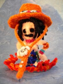 Ace made from pipe cleaners!