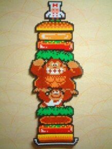 Donkey Kong Jr + Burger time