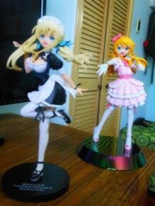 Kirino and Sena figures