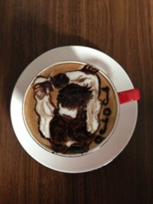 latte art~JoJo4~