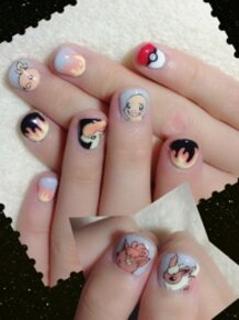 Pokemon - Fire-Type Nails!
