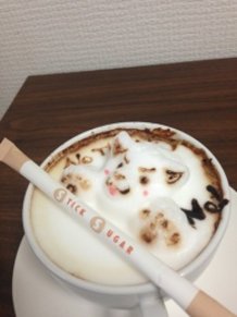 3D-latte art ~No Thank you!!!~