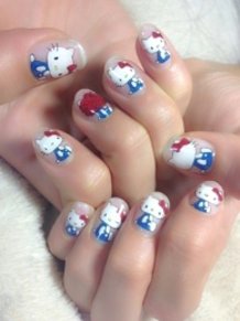 Hello Kitty Nails ♪