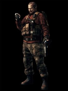 Barry Burton　★Artwork: Resident Evil: Revelations 2