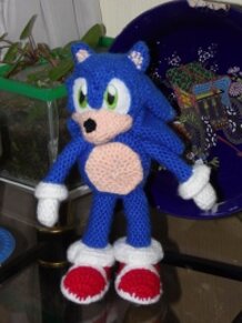 Amigurumi Sonic