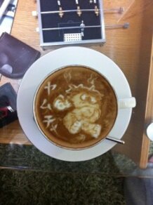 30 Pictures of Beautiful Anime Latte Art!