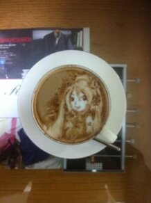 30 Pictures of Beautiful Anime Latte Art!