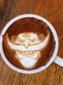 30 Pictures of Beautiful Anime Latte Art!