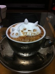 3D-latte art ~Totoro~