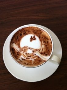 latte art~E.T~