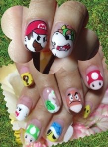 Super Mario Nails!