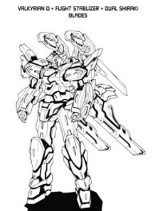 CSWAT - Valkyrian 0 + Flight Stablizer + Dual Shiraki Blade 