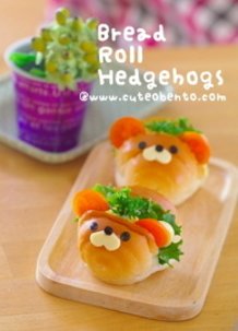Bread Roll Hedgehogs