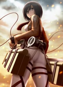 Mikasa Ackerman Shingeki no Kyojin