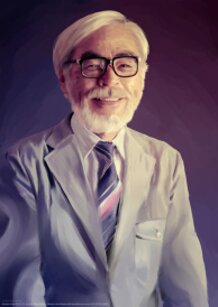 2012.12 Miyazaki Hayao paint by Kira