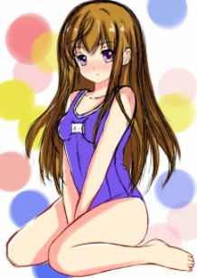 [OLD WORK ]QUICK : Shy in Swimsuit 