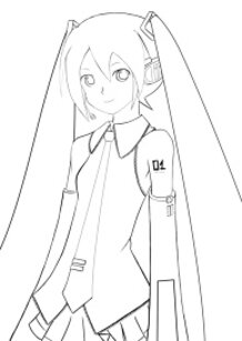 Hatsune miku - wip