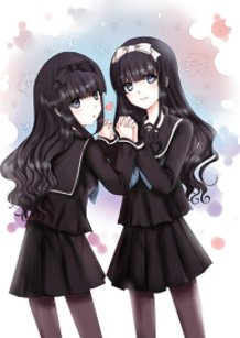 Twin sisters