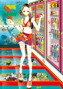 China 7-Eleven + AGD Image Girl Campaign