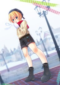 寒そうな短パンショタ
