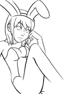 Cute bunny girl Sakura