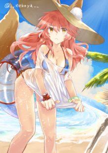Tamamo with a Different Expression 3