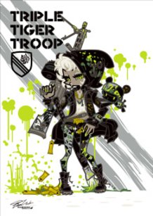 Triple Tiger Troop-Sergeant Girl & PV2 Bear