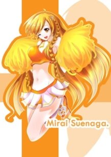 Mirai Suenaga in CheerLeader Version