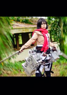 Mikasa Ackerman Cosplay  
