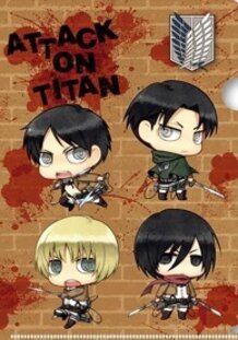 “Attack on Titan” Latest Goods Feature 