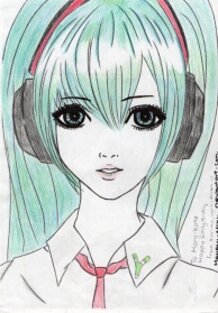 初音ミク(semi realism)