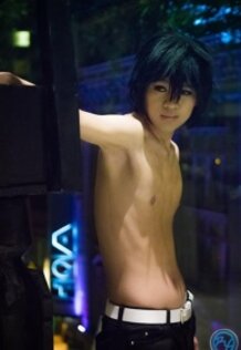 Male Black Rock Shooter(Shirtless variant)