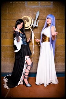 Pandora & Sasha  | Saint Seiya Lost canvas