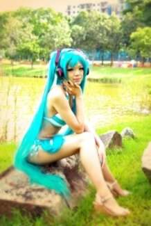 Hatsune Miku Bikini version