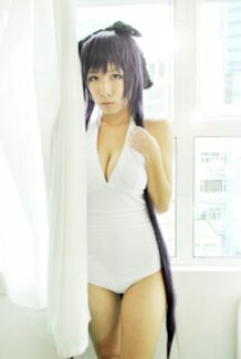 Toka Yatogami (夜刀神十香)白色泳裝VER-DATE A LIVE (デート・ア・ライブ)