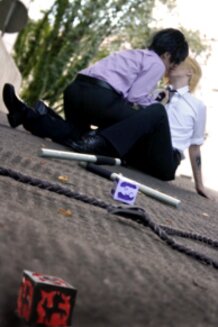 Katekyo Hitman Reborn: Dino Cavallone & Hibari Kyouya  (D18)