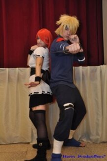 Kushina and Minato Cosplays