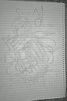 Drawing Sword Art Online 