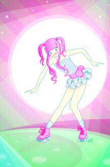 Kawaii Rollerskate Lesson