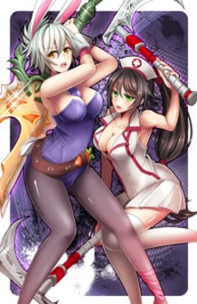 LoL: Battle Bunny Riven & Nurse Akali