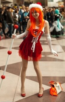Comic Con - Red Head Cosplayer