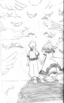 Sakura and Shaoran - Tsubasa Reservoir Chronicle