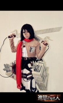 The Girl Worth a Hundred Soldiers (Mikasa Ackerman Cosplay)- Shingeki no Kyojin