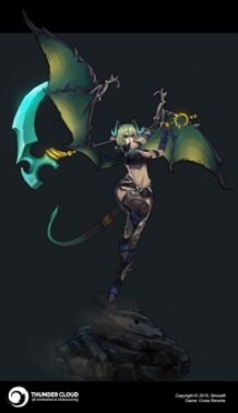 Succubus 3D character