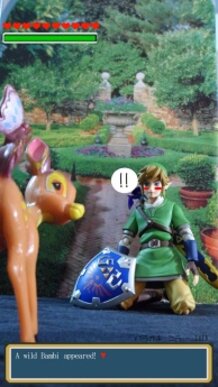 A wild Bambi appeared